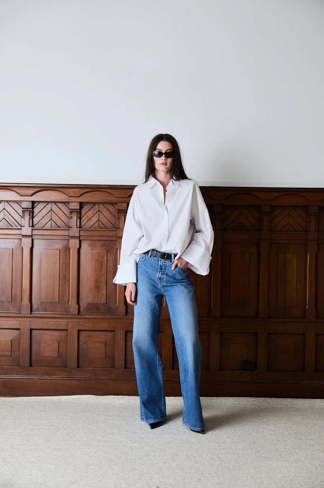 Atari Embellish Shirt White Bluser